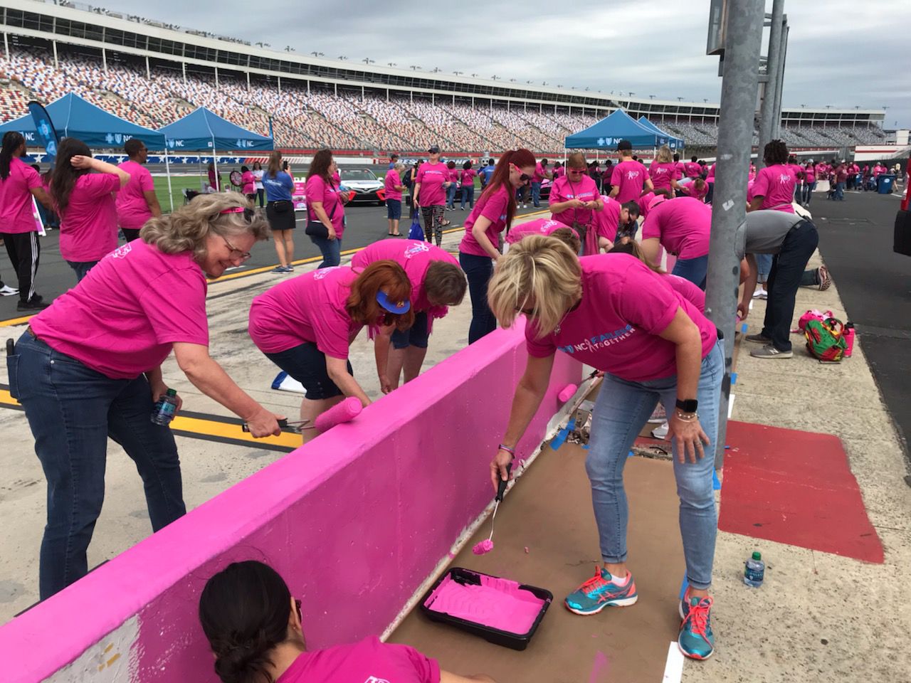 Paint Pit Wall Pink